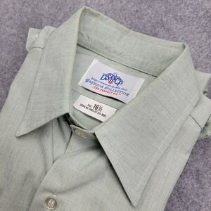 DSCP Garrison Collection Green Military Short Sleeve Uniform Top Shirt 16.5